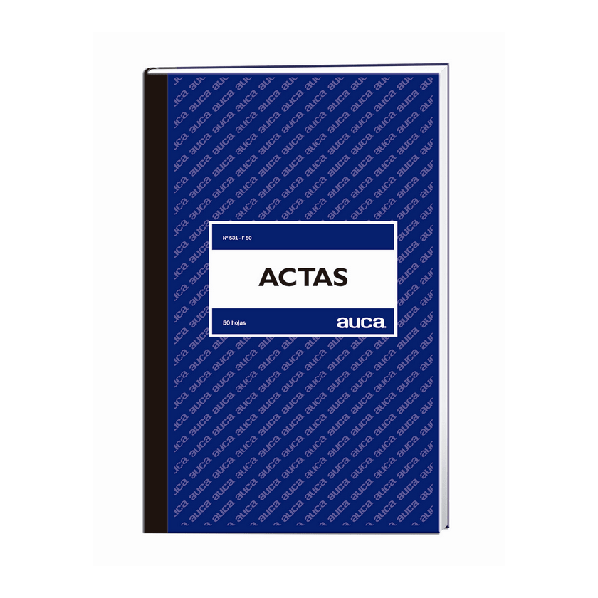Libro Actas 50 hojas  Lineal Auca N531-F50